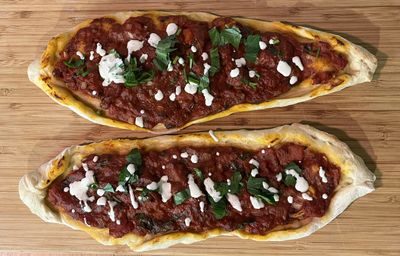 Vegetarian Pide