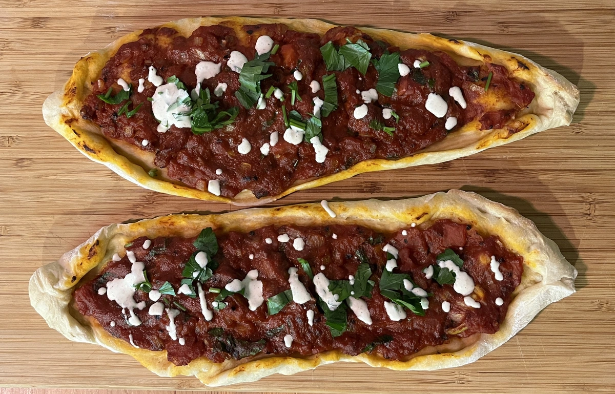 Vegetarian Pide